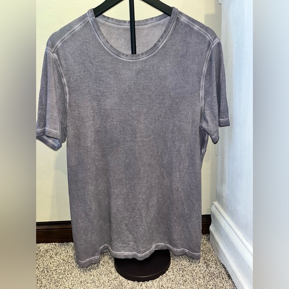 lululemon athletica Other - Mens Lululemon Tshirt Dark Grey No Tag Size M Lenght 71”